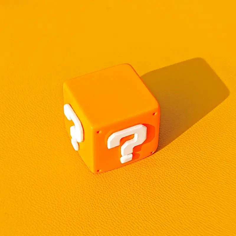 Super Mario Keycap – Light-Up Question Box & Coin Design