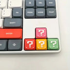 Super Mario: Question Mark Block Low Profile Keycaps