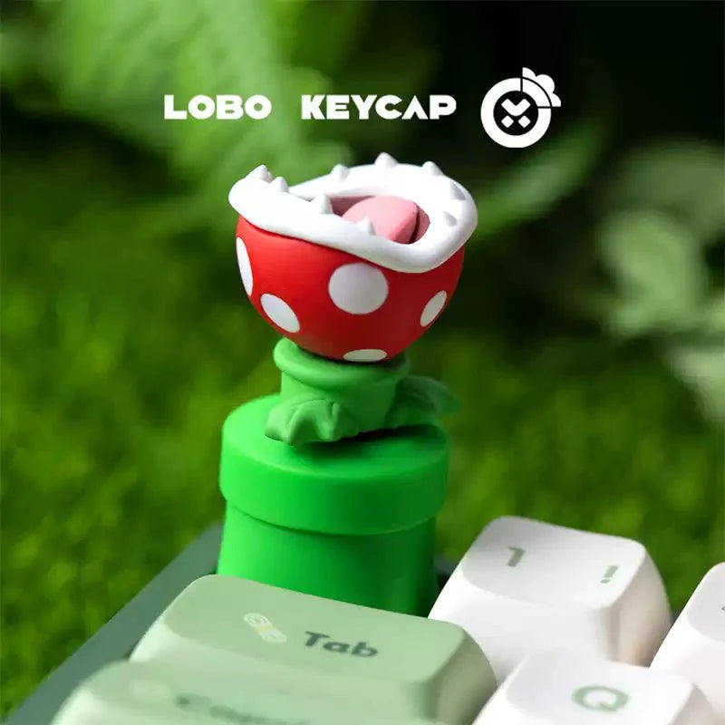 Super Mario Rotating Artisan Resin Keycap