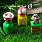 Super Mario Rotating Artisan Resin Keycap