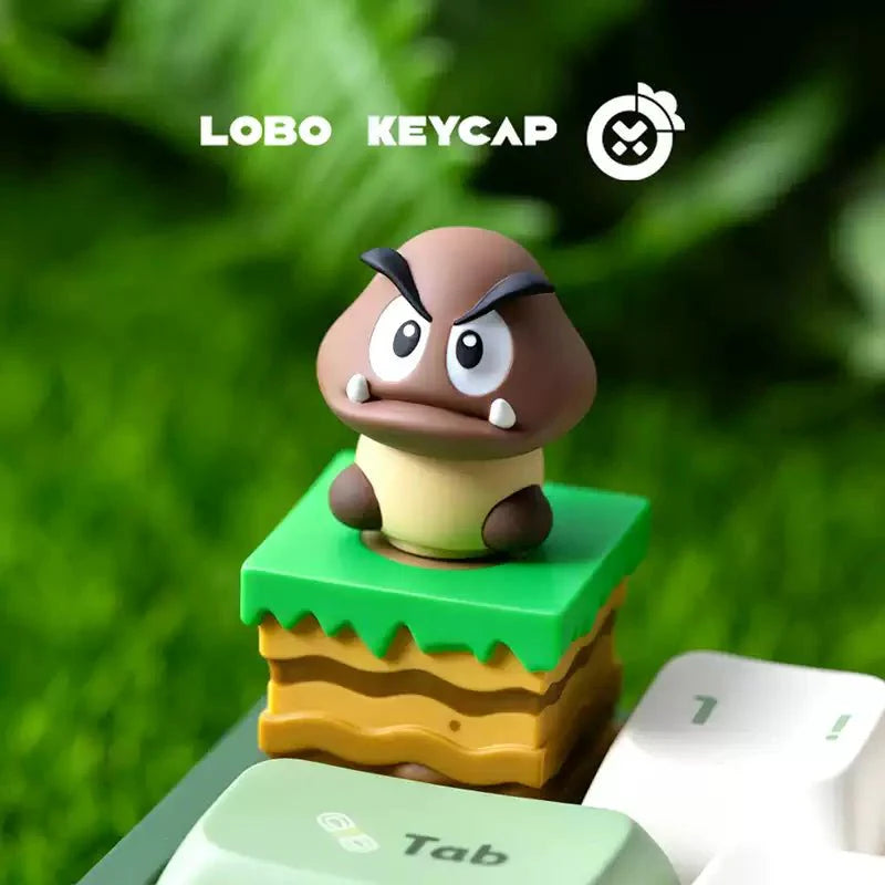 Super Mario Rotating Artisan Resin Keycap