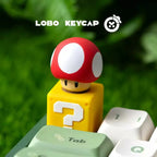 Super Mario Rotating Artisan Resin Keycap