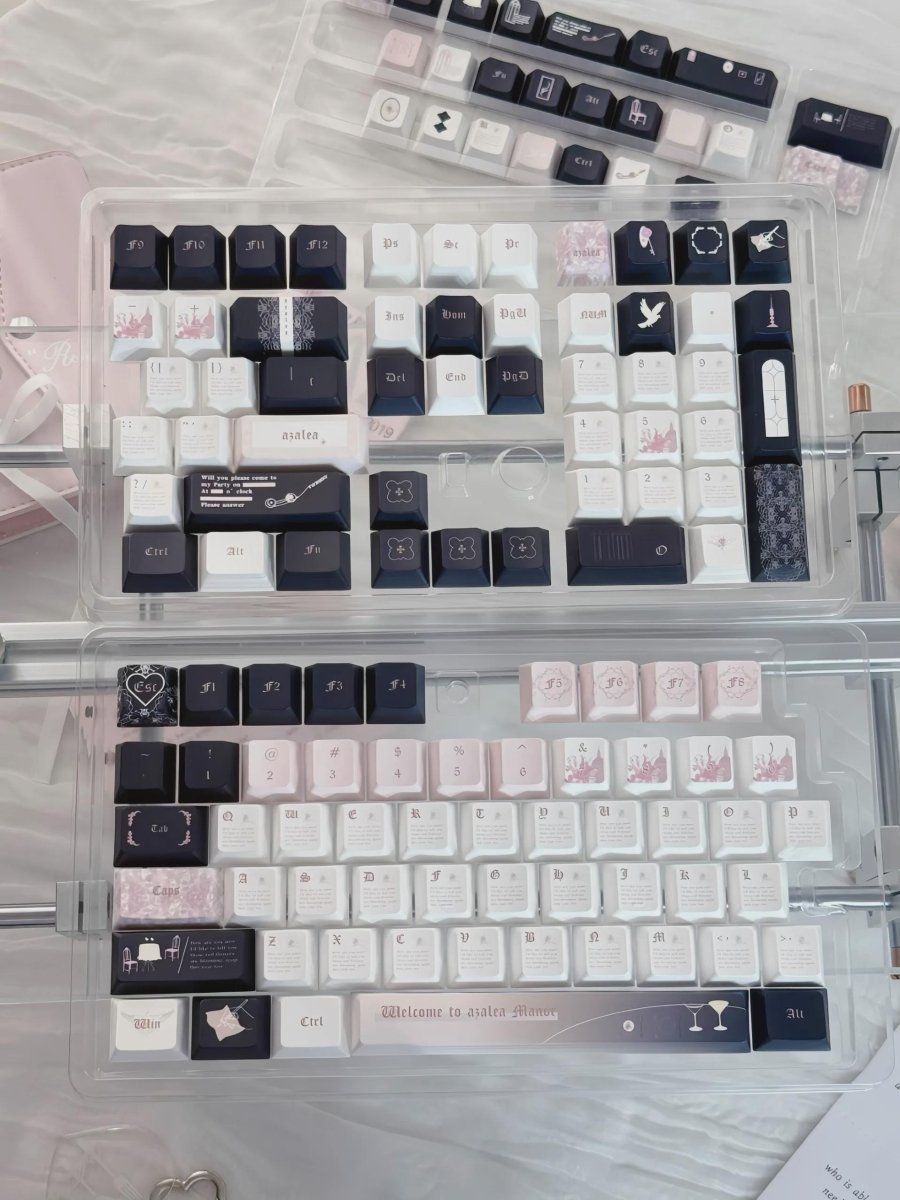 The Azalea Manor Theme Artisan Keycap Set