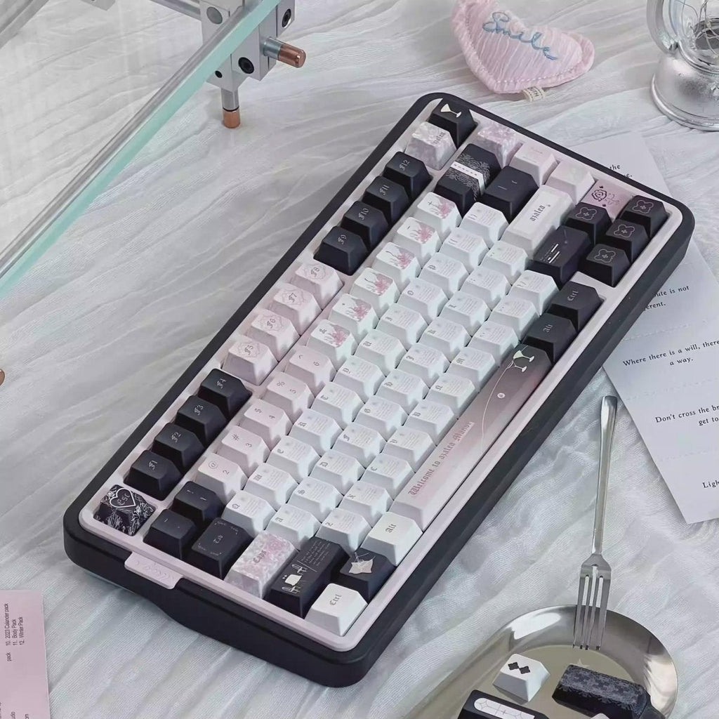 The Azalea Manor Theme Artisan Keycap Set