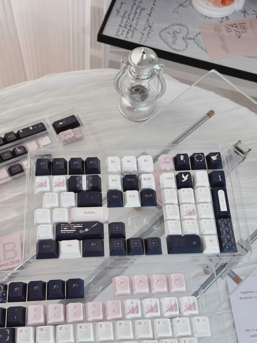 The Azalea Manor Theme Artisan Keycap Set