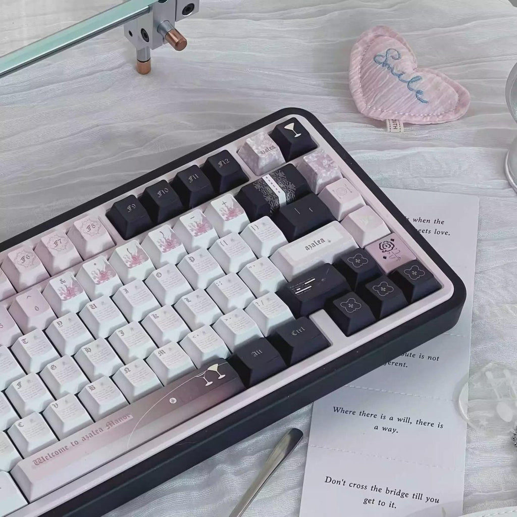 The Azalea Manor Theme Artisan Keycap Set