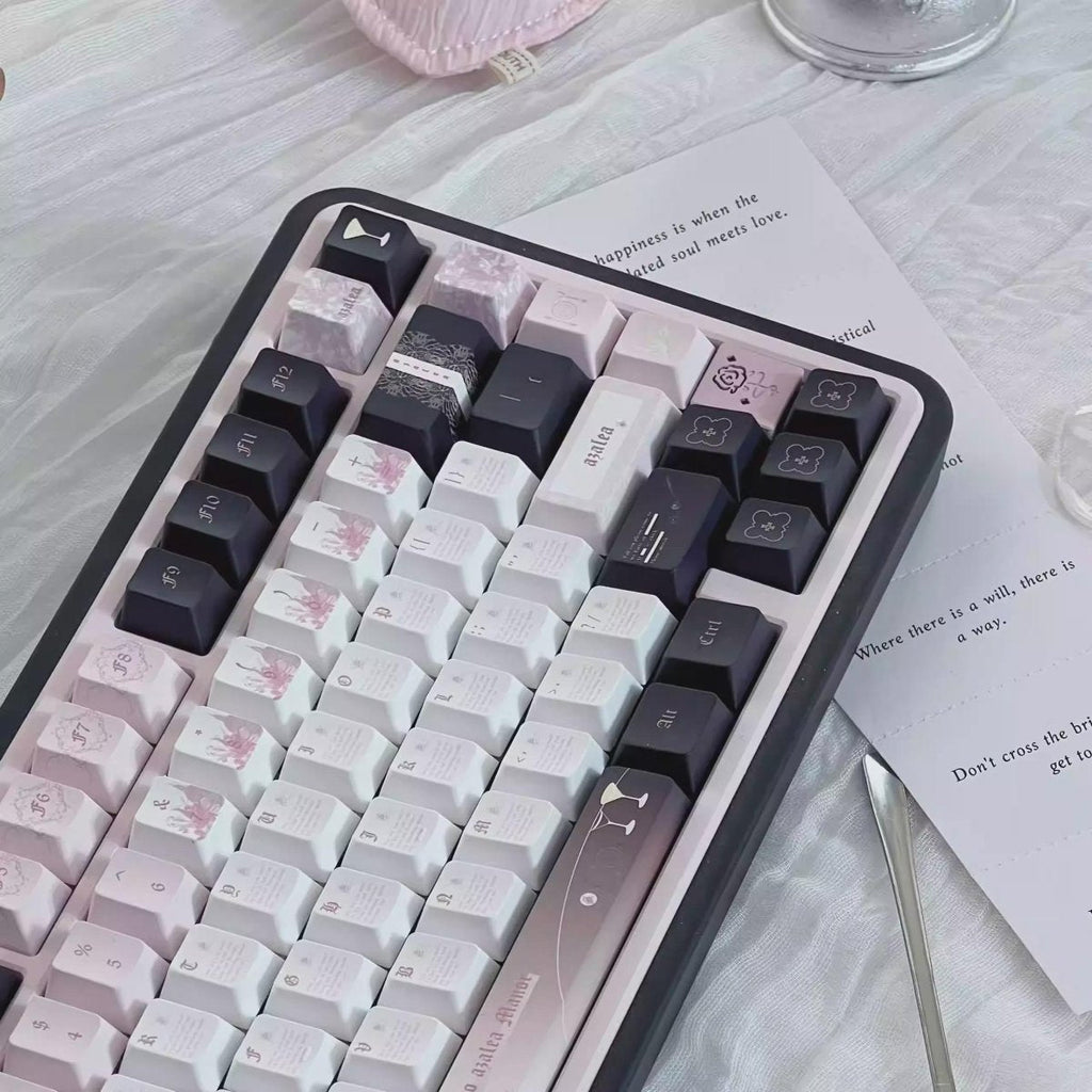 The Azalea Manor Theme Artisan Keycap Set