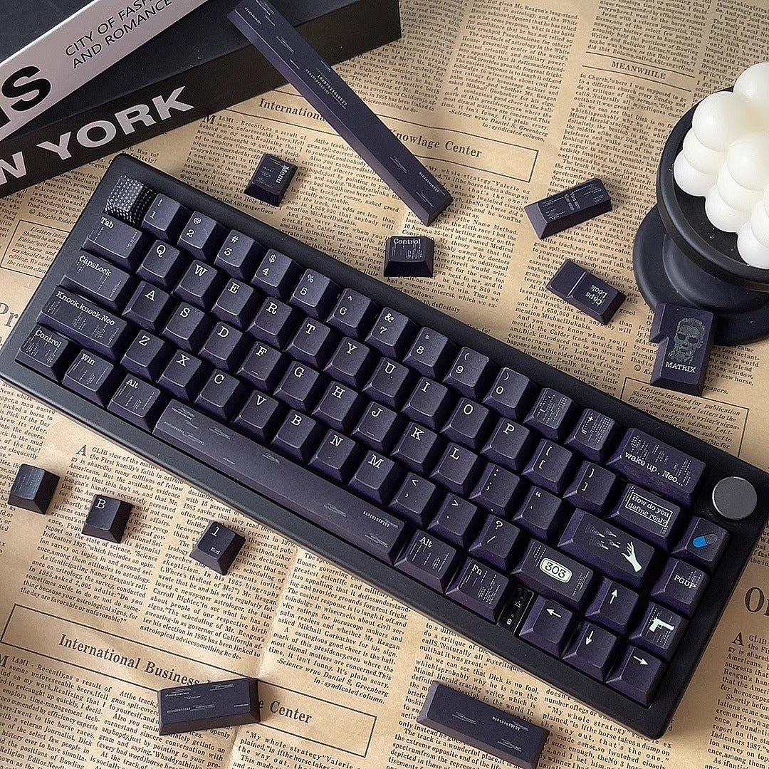 The Matrix - Themed Cherry Profile PBT Dye Sub Keycap Set