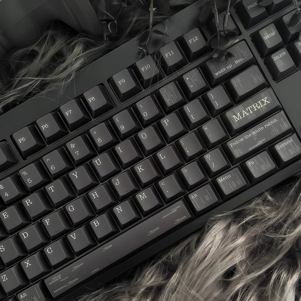 The Matrix - Themed Cherry Profile PBT Dye Sub Keycap Set