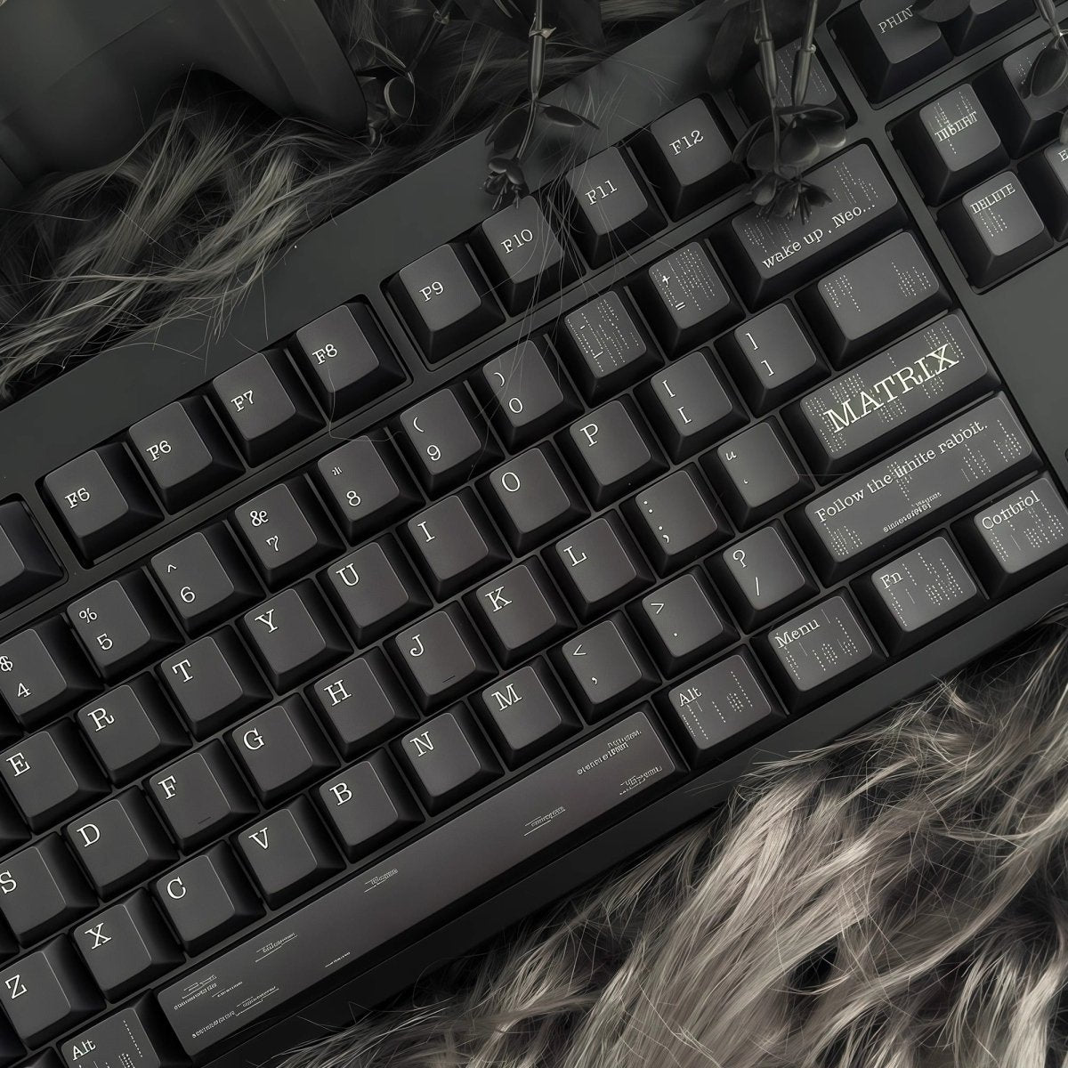 The Matrix - Themed Cherry Profile PBT Dye Sub Keycap Set