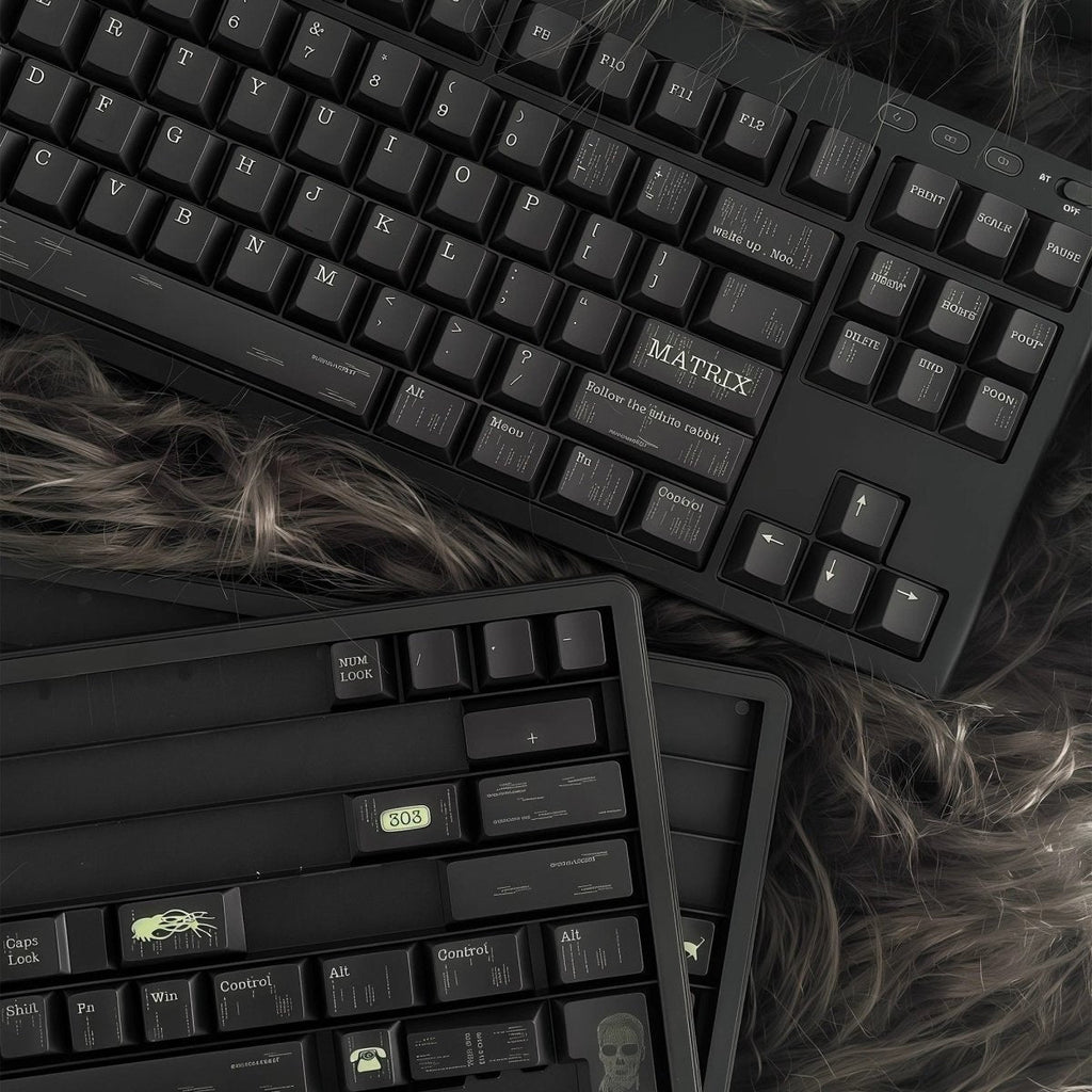 The Matrix - Themed Cherry Profile PBT Dye Sub Keycap Set