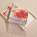 Three Layer Keycap Storage With Frosted Lid