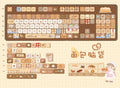 Toasted Bread - Themed Cute Cherry / MOA Profile PBT Keycap Set