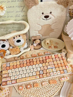 Toasted Bread - Themed Cute Cherry / MOA Profile PBT Keycap Set