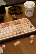Toasted Bread - Themed Cute Cherry / MOA Profile PBT Keycap Set
