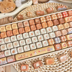 Toasted Bread - Themed Cute Cherry / MOA Profile PBT Keycap Set