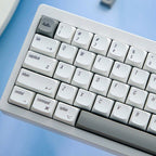 White Mac Theme Simple XDA PBT Keycap Set